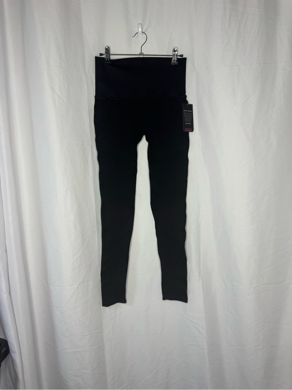 NWT Commando Black Leggings with Pink Brand Tag